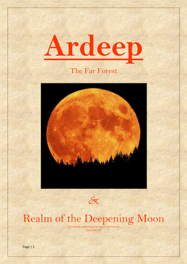 & Realm of the Deepening Moon