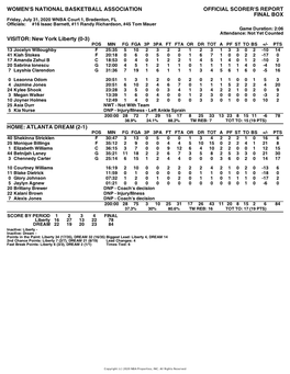 Box Score Liberty