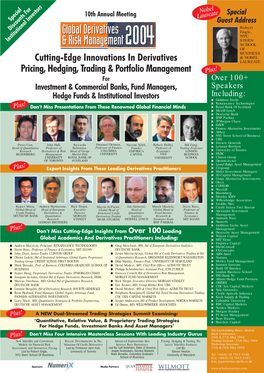 Cutting-Edge Innovations in Derivatives Pricing, Hedging