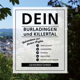 BURLADINGEN Und KILLERTAL En Aus Nehm N