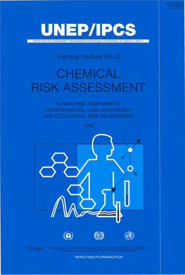 Training Module No. 3 CHEMICAL RISK ASSESSMENT