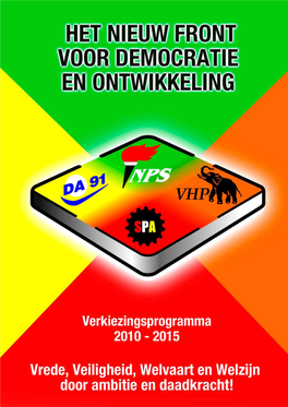 Nf Verkiezingsprogramma 2010.Pdf