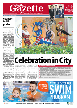 Live in Belmont– Gazette Eskimo Joe PAGE 7 BELMONT &KALAMUNDA Communitynews.Com.Au