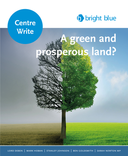 A Green and Prosperous Land?