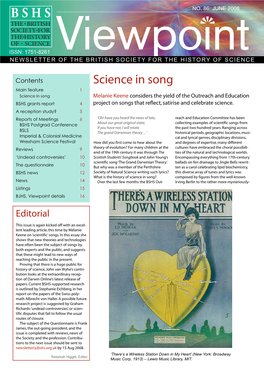 Science in Song