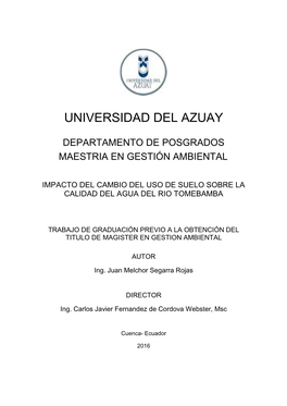 Dspace De La Universidad Del Azuay