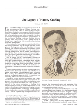 The Legacy of Harvey Cushing