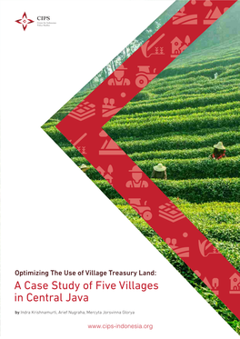 A Case Study of Five Villages in Central Java by Indra Krishnamurti, Arief Nugraha, Mercyta Jorsvinna Glorya