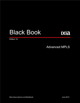 Ixia Black Book: Advanced MPLS