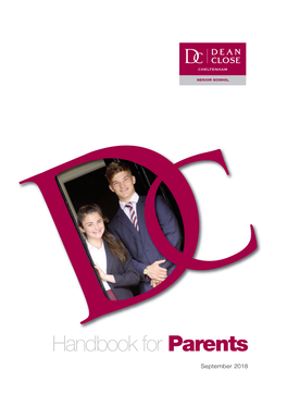 DCS Parents Handbook 2009 21/06/2018 10:20 Page Cov1