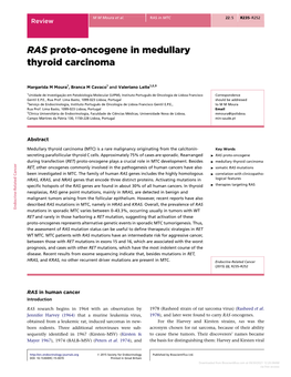 RAS Proto-Oncogene in Medullary Thyroid Carcinoma