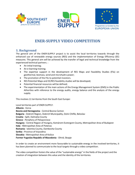 Ener-Supply Video Competition