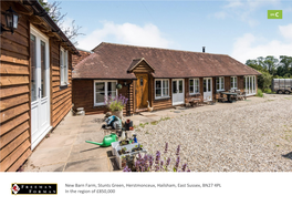 New Barn Farm, Stunts Green, Herstmonceux, Hailsham, East Sussex, BN27 4PL in the Region of £850,000