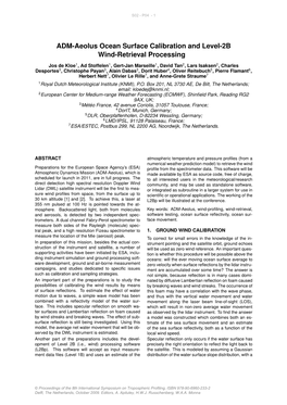 ADM-Aeolus Ocean Surface Calibration and Level-2B Wind-Retrieval Processing