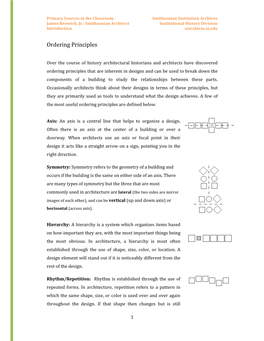 Ordering Principles Activity