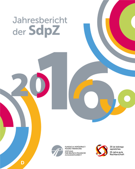 Jahresbericht Der Sdpz 2016