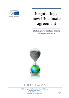 Negotiating a New UN Climate Agreement Page 1 of 33