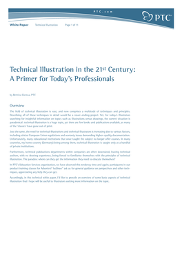 Technical Illustration in the 21St Century: a Primer for Today's