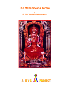 The Mahanirvana Tantra