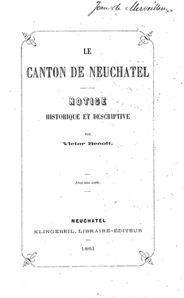 Canton De Neuchâtel, Par A