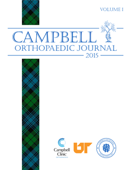 Orthopaedic Journal 2015