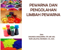 Teknik Ekstraksi Pewarna Batik