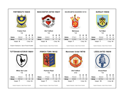 All-Time English Champions Set.Xls