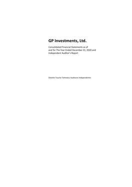 GP Investments, Ltd