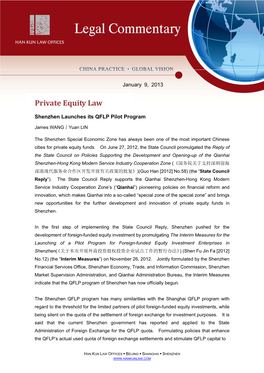 Private Equity Law