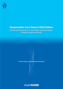 Responsible Care Report 2002 Edition