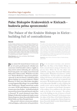 Pałac Biskupów Krakowskich W Kielcach – Budowla Pełna Sprzeczności