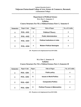 Tuljaram Chaturchand College of Arts, Science & Commerce