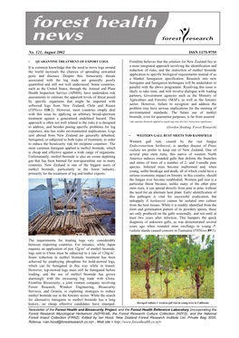 Forest Health News 121, August 2002