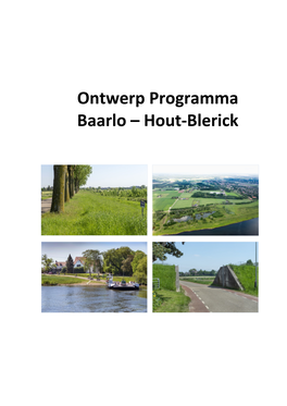 Ontwerp Programma Baarlo – Hout-Blerick
