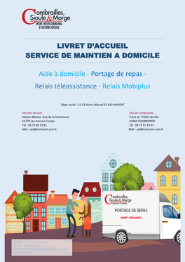 Aide À Domicile - Portage De Repas - Relais Téléassistance - Relais Mobiplus