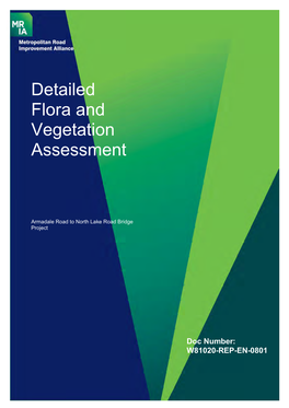 Detailed Flora and Vegetation Assessment