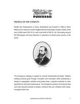 Profile of the Company