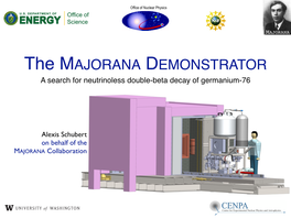 The MAJORANA DEMONSTRATOR a Search for Neutrinoless Double-Beta Decay of Germanium-76