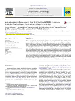 Implications on Hepatic Steatosis☆