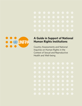 A Guide in Support of National Human Rights Institutions