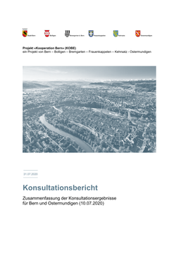 Kobe+Konsultationsbericht+Bern+Om+(Def.+31.7.2020).Pdf