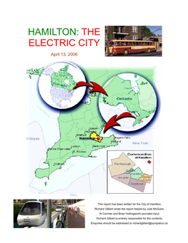Hamilton: the Electric City