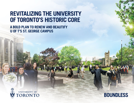 Revitalizing the University of Toronto's Historic Core