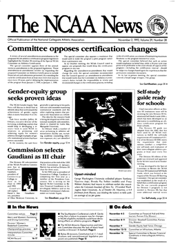 Committee Opposes Certifkation Changes