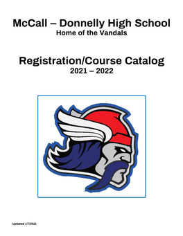 Course Catalog 2021 – 2022