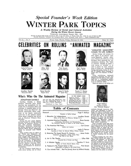 Winter Park Topics, 02/19/1954