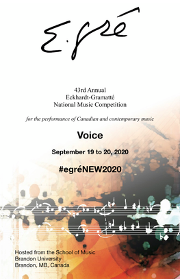 2020 E-Gré Program