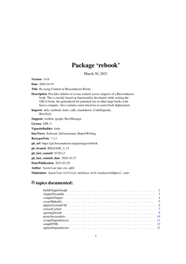 Package 'Rebook'