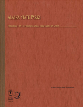 History of Alaska State Parks