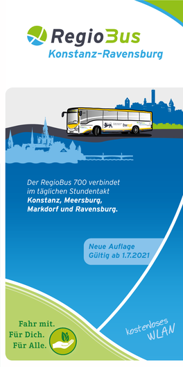 Der Regiobus 700 Verbindet Im Täglichen Stundentakt Konstanz, Meersburg, Markdorf Und Ravensburg